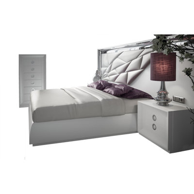 London Vegan Leather Bed