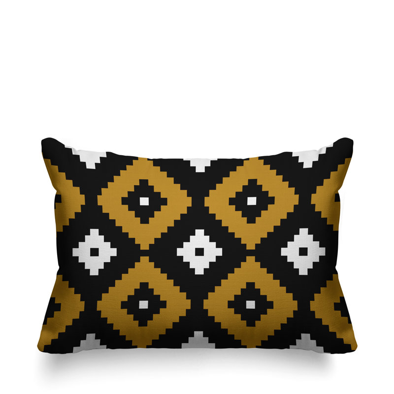 Coussin intérieur / extérieur Nosi, Jaune