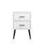 Table de chevet, table de chevet moderne, petite table de bout pour chambre à coucher, salon ou appartement