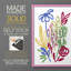 «Bold Brushstroke Blooms I», reproduction encadrée de qualité supérieure - prête à être accrochée - aucun clou requis - aucun clou requis-1618443699-1618443697