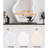 Makeup Vanity with Light mirror,5 drawers