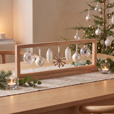 Multi-Ornament Display - Wood