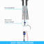 Robinet de cuisine tactile avec douchette extractible-116628643