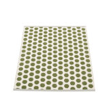 Rug NOA Dark Olive/Vanilla/W Grey stripe 2.25 X 8.25 ft