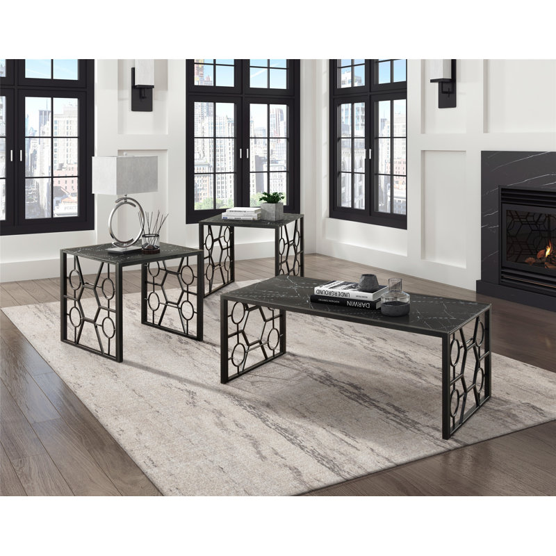 Stylish Occasional Table Set with Modern Design for Home Enhancement
