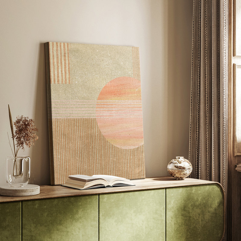 Adobe Sunrise II - galerie Cavas personnalisée, H 12 po x l 8 po