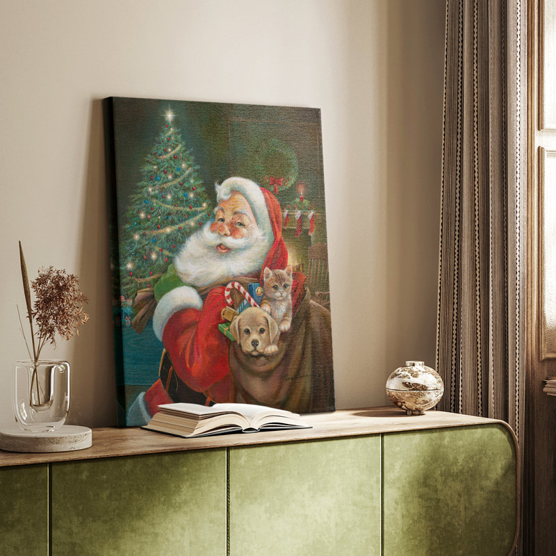 Père Noël - Cavas enveloppés de galerie