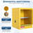 Hazardous Storage Flammable Cabinet – Fire Resistant Safety for Liquids, Ventilated, Adjustable Shelf, Spill Tray-67612103