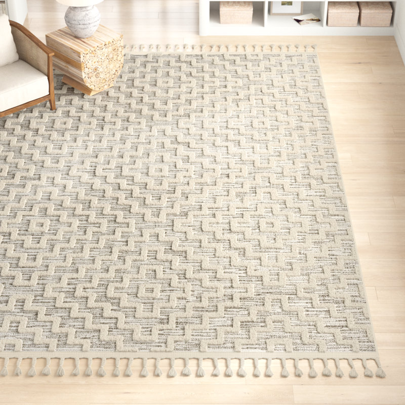 Tapis gris Lexington, Rectangulaire : 12 pi x 15 pi