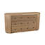 Fitzroy - Commode moderne en acacia naturel