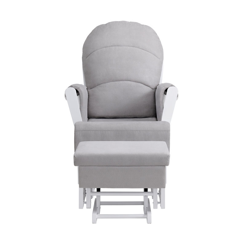 Fauteuil oscillant Essential, Blanc / gris clair