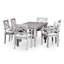 Ensemble de salle à manger rectangulaire 7 pièces-177062453-177062443