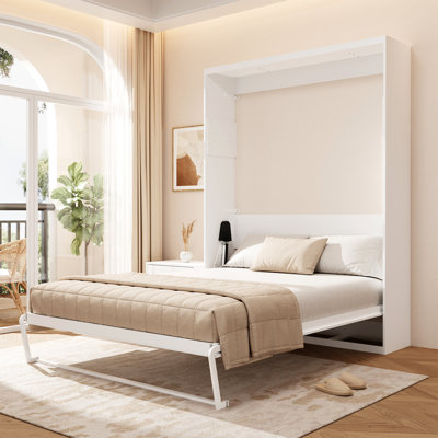 Lit escamotable Queen Size, sans sommier requis
