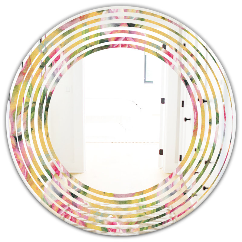 Miroir mural Wave, 23,6 po x 23,6 po