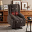 Fauteuil inclinable Power Lift de qualité supérieure avec massage thérapeutique et chaleur, charge USB et porte-gobelets - confort et aide ultimes pour une meilleure position-1856525138