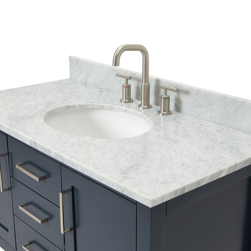 Bayhill 43'' W Single Vanity, Midnight Blue