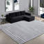 Canapé modulaire noir luxueux, velours côtelé moelleux, style moderne pour la maison