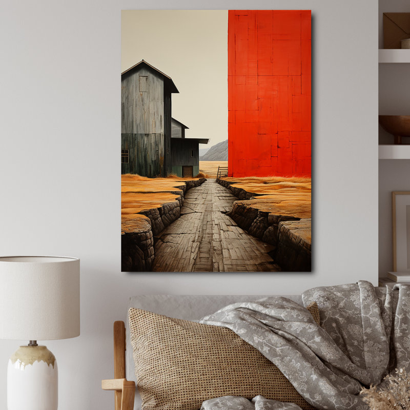 «Epione Landscape Granges», H 32 po x l 16 po x P 1 po, Toile tendue