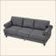 Canapé en tissu rembourré 83 po-526023956