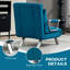 Sohum Single 69cm Upholstered Convertible Sofa-2046913683