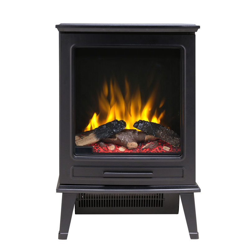 Dimplex Fernshaw Optiflame Freestanding Electric Stove Fire, 44.4Cm W