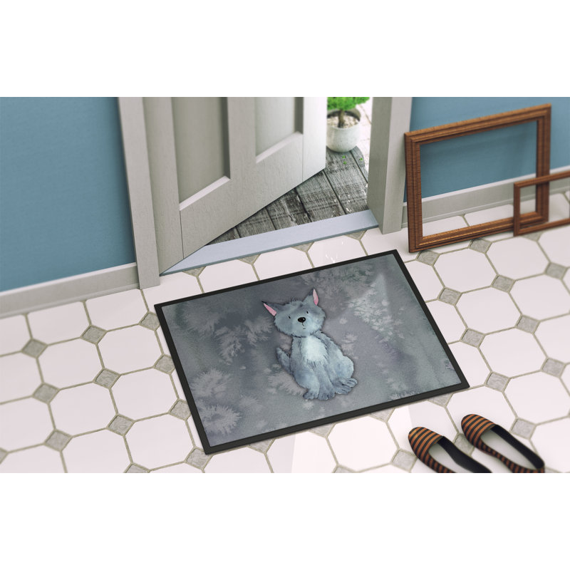 Non-Slip Outdoor Doormat, Rectangle 18" x 27"