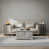 3 Pieces: Coffee Table, 2 End Tables