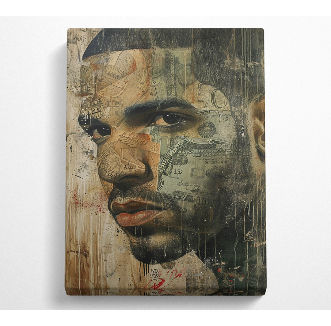 Drake Money - No Frame Kunstdrucke auf Leinwand