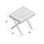 Tabouret Beverly de Pangea Home-875025619