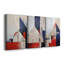 Grange Americana Series XIX - ensemble de toiles tendues avec châssis Premium - prêt à être accroché-295295754