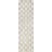 Kaliyanei Diamond Trellis Power Loom Performance Shag Cream Rug-1680156383