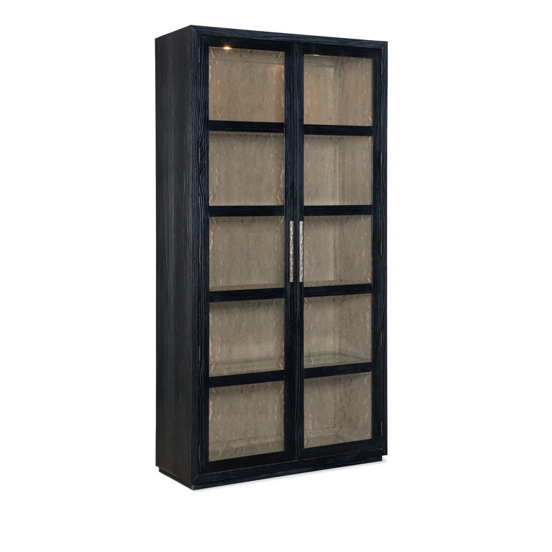 Linville Falls Shou Sugi Ban Curio Cabinet