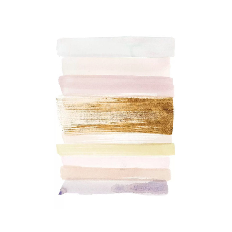 Pastel Sweep II by Grace Popp - Wrapped Canvas Painting, 66.04 cm H x 45.72 cm W x 1.91 cm D