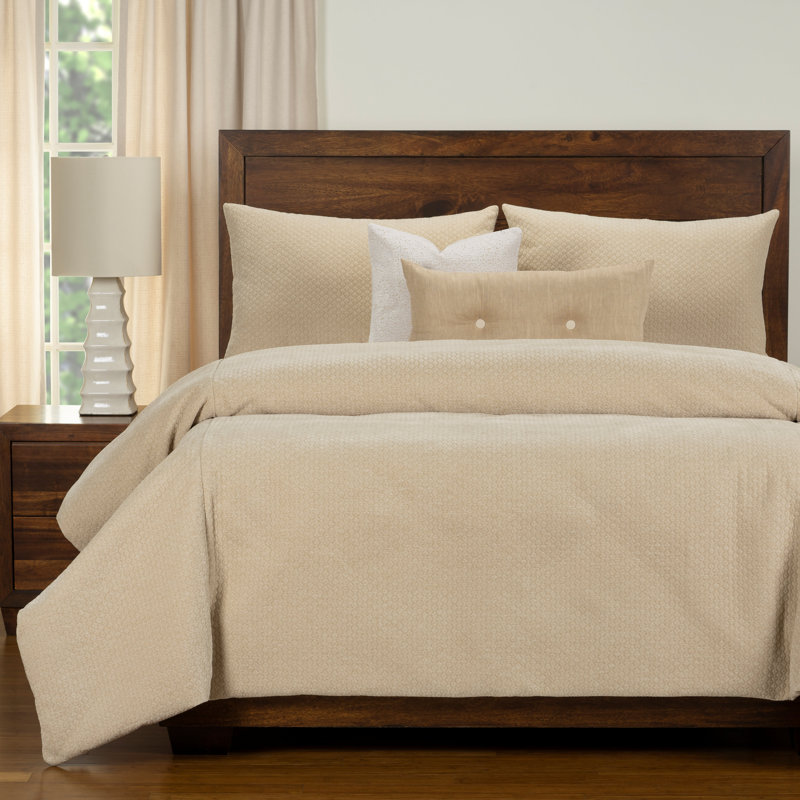 Ensemble de housse de couette et insert Dragon, Housse de couette pour grand lit, Brun clair