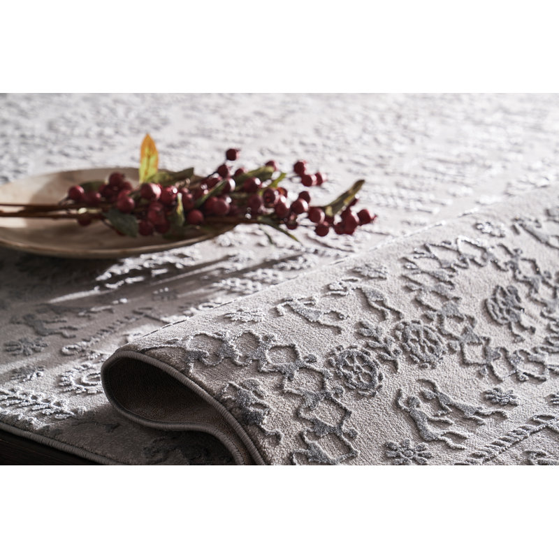 Ornella Area Rug, Gray