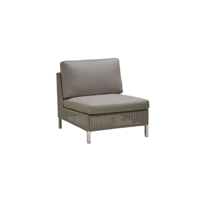 Connect Patio Chair with Cushions, Taupe