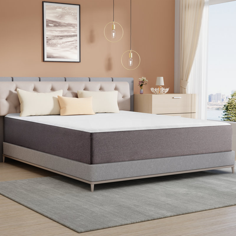 Matelas en mousse viscoélastique gélifiée 10 pouces, Grand lit