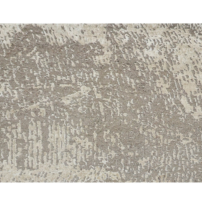 Handmade Wool Abstract Area Rug, Rectangle 10' x 14'