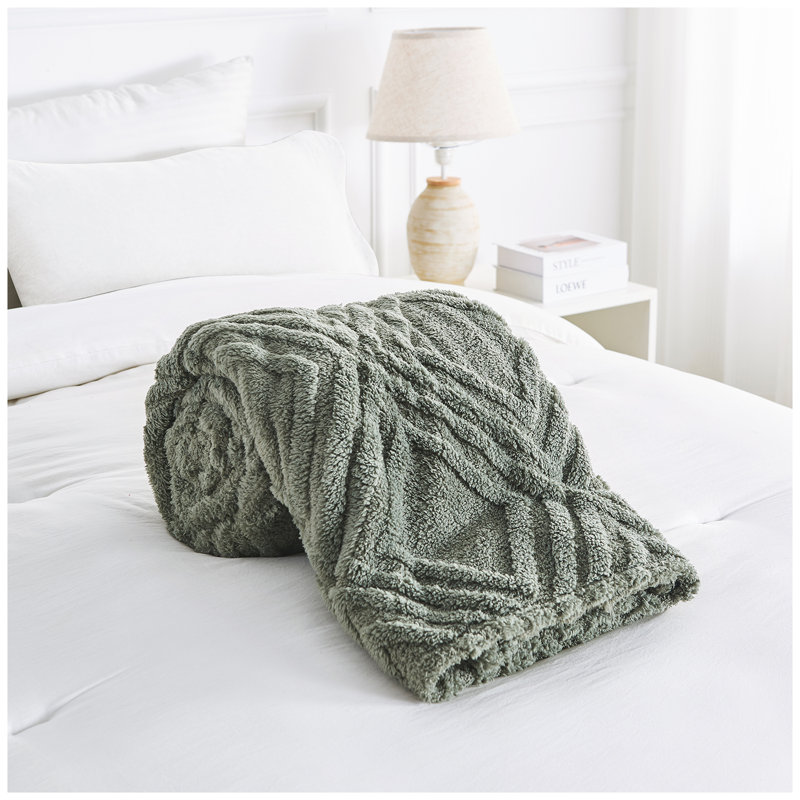 Standard Throw Blanket, Charcoal, 240 cm L x 200 cm W