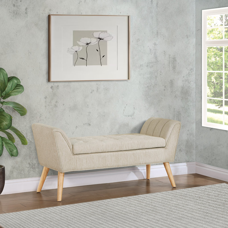 Banc de rangement Keltron, Linen