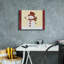  «Snowman 2» par Erin Clark, art mural sur toile, 16 po x 12 po-1016566757