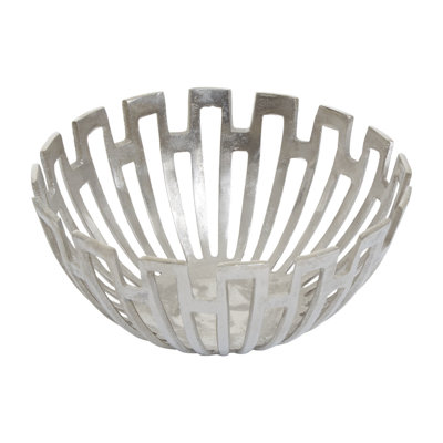 Laskey Aluminum Decorative Bowl