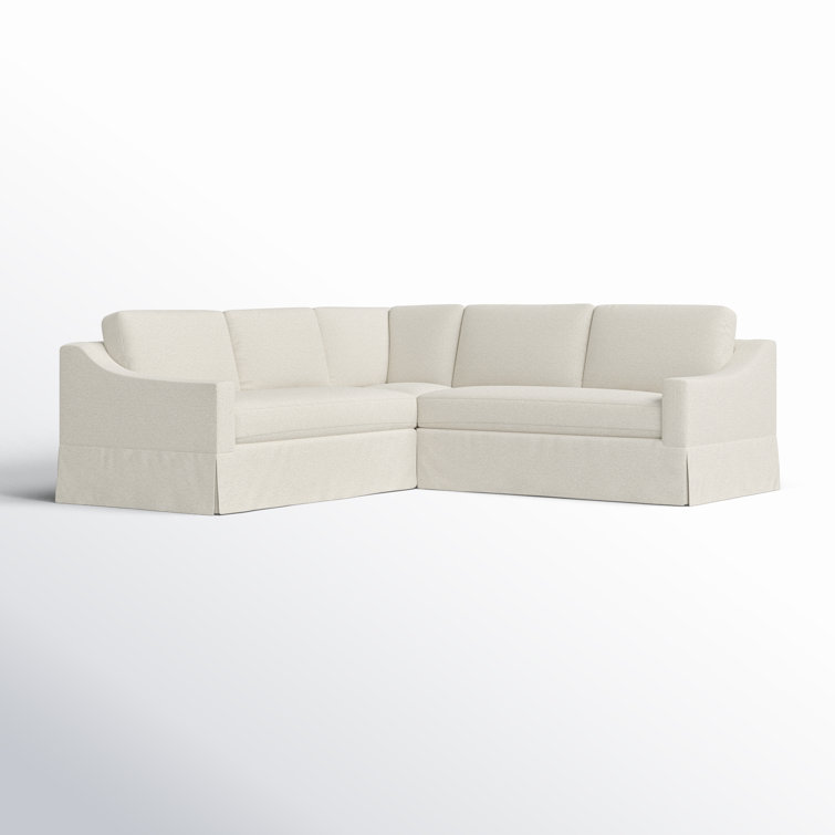 Cranbrook 3 - Piece Slipcovered L-Sectional