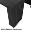 Table basse carrée noire 27,56 po