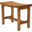Sumba Lotus 24" W Teak Shower Bench