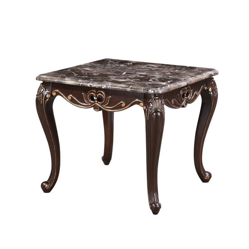 Cona Marble Top End Table