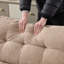 Canapé modulaire en L modulaire avec siège profond et repose-pieds mobile Cloud Couch-149404490-149404495