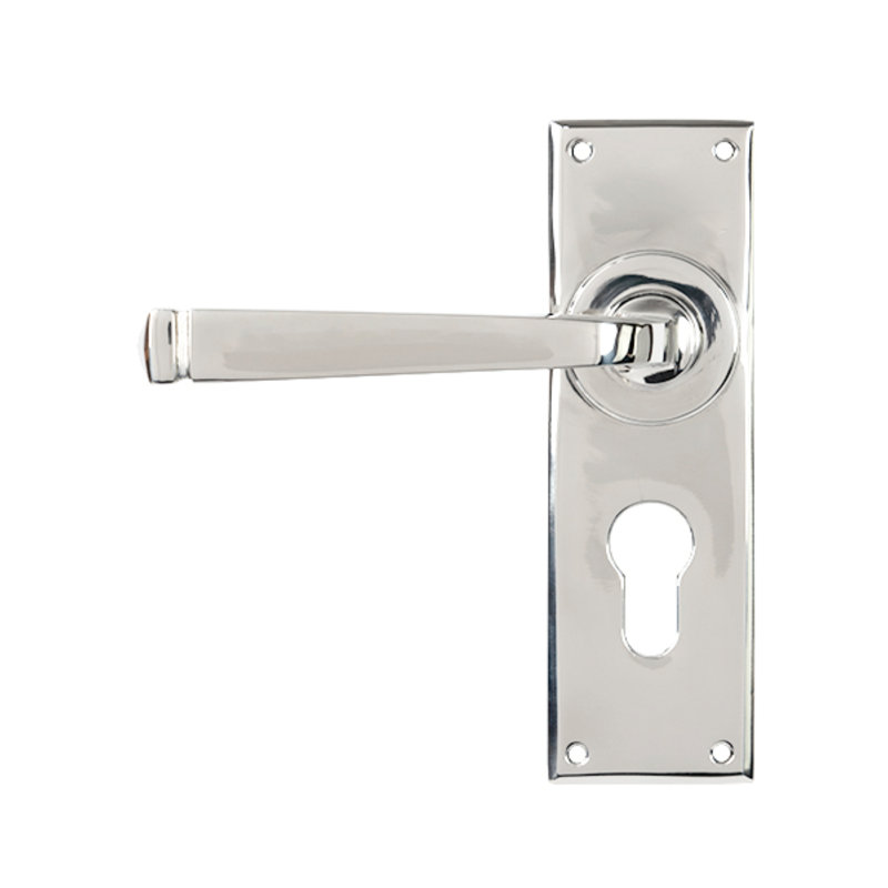 Door Handle, Polished Marine
