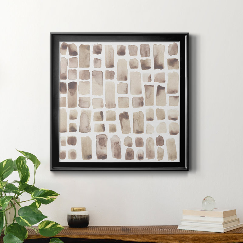 «Subtle Signals», reproduction encadrée de qualité supérieure - prête à être accrochée, H 26,5 po x l 26,5 po x P 1,5 po