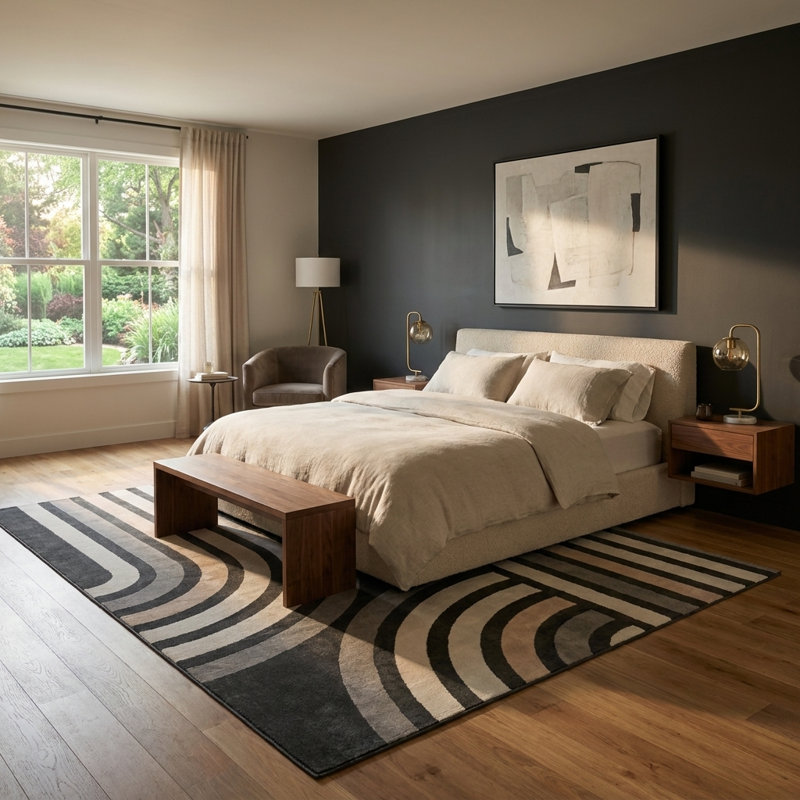 Tapis Nardin, Rectangulaire 7 pi 10 po x 10 pi